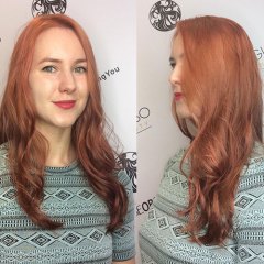 Beautiful Hair Colour Results at Giannasso Hair & Beauty Salon in Covent Garden