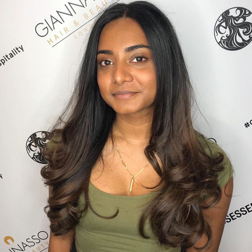 Beautiful Hair Colour Results at Giannasso Hair & Beauty Salon in Covent Garden